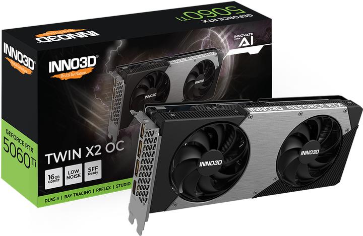 Immagine prodotto Inno3D GeForce RTX 5060 Ti Twin X2 OC (16.38 GB)