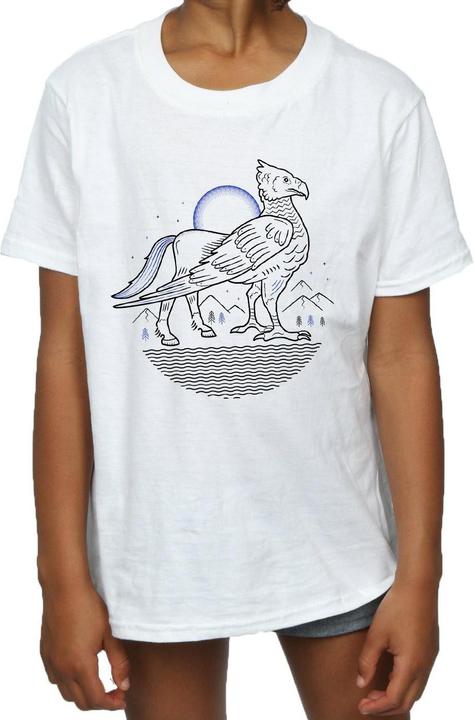 Produktbild Buckbeak Line Art TShirt Mädchen (128)