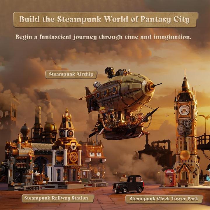 Produktbild Pantasy Steampunk Airship