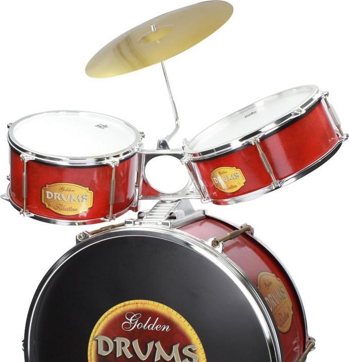 Produktbild Sombo Schlagzeug Set Big Golden Drum (Multilingual)