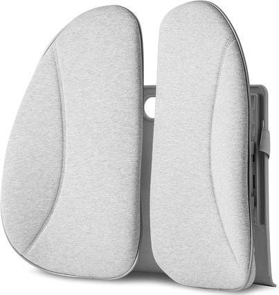Homedics Coussin dorsal avec couverture et chaleur