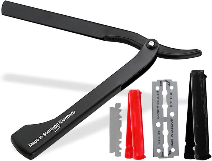 Actual product image InstrumenteNrw Straight razor with interchangeable blades