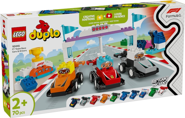 Image du produit LEGO F1 Team Rennautos mit Rennfahrern (10445)
