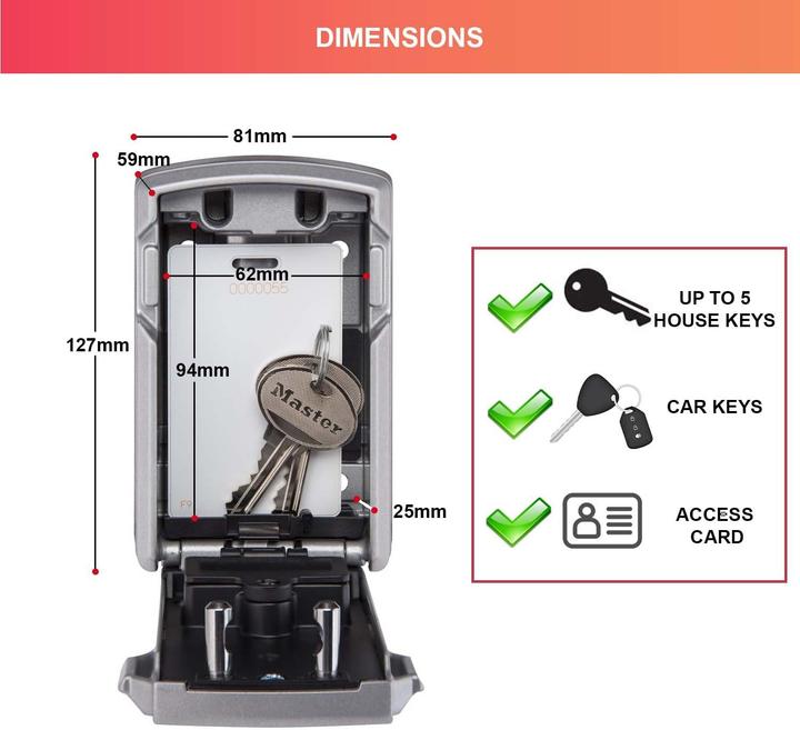Actual product image Master Lock 5441eurd