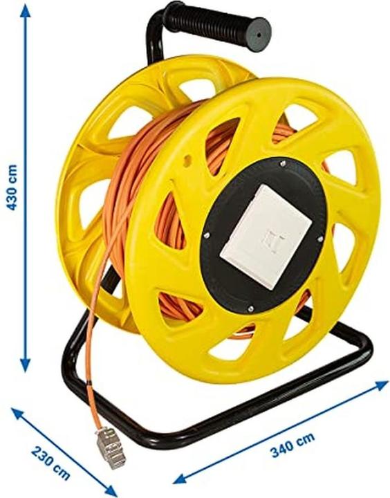 Actual product image LogiLink Network cable (S/FTP, CAT6a, 60 m)