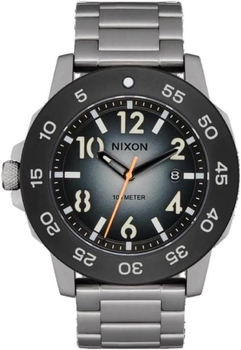Produktbild Nixon Analoog Herrenuhr mit wasserdichter Edelstahlarmband für Taucher und Sport (Analoguhr, 49.50 mm)