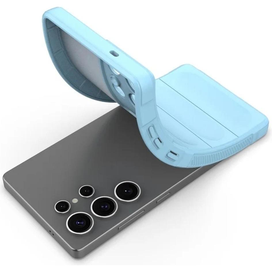 Thumbnail - Screenguard CloudCase Samsung Galaxy S25 Ultra Hülle (Samsung Galaxy S25 Ultra), Smartphone Hülle, Blau