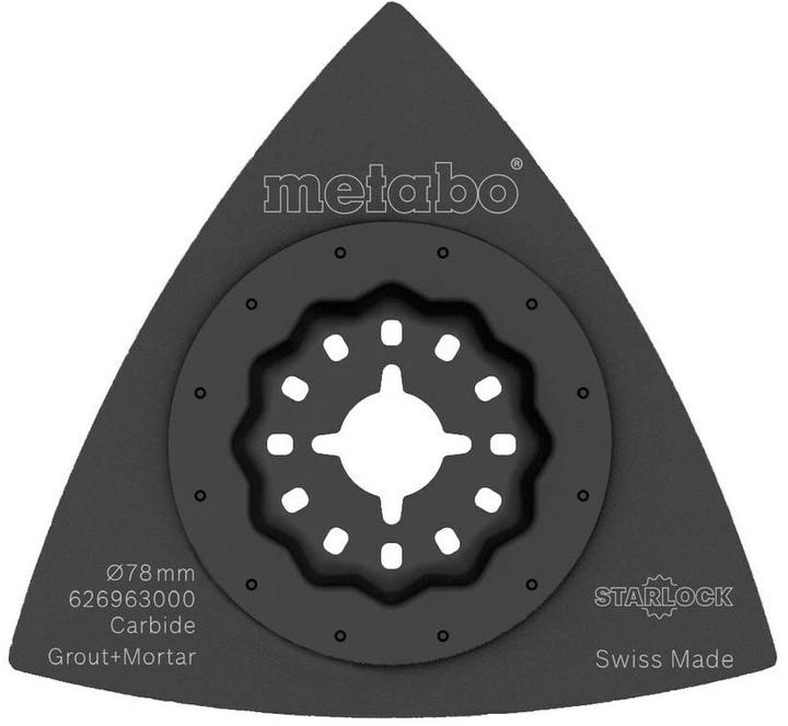 Actual product image Metabo Triangular grinding plate