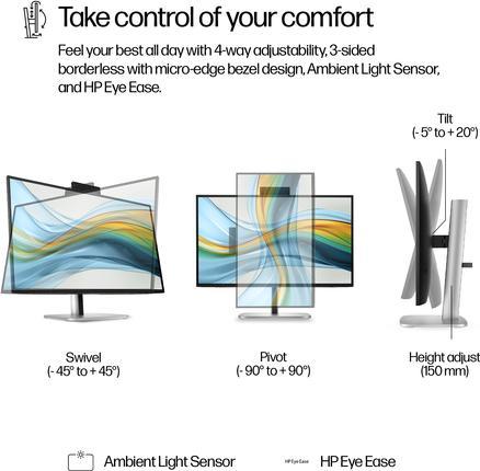 Image du produit HP 527pm Docking Display (2560 x 1440 pixels, 27")