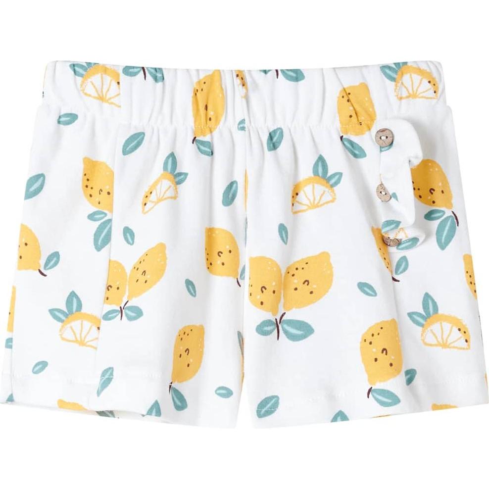 VidaXL, Jungen, Shorts, Kindershorts Ecru 104,Material: 100 % Baumwolle,Farbe, Weiss, (104)