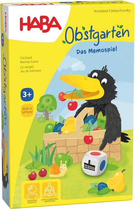 Produktbild Haba Obstgarten - Das Memo-Spiel (Deutsch, 1 - 4 Spieler)