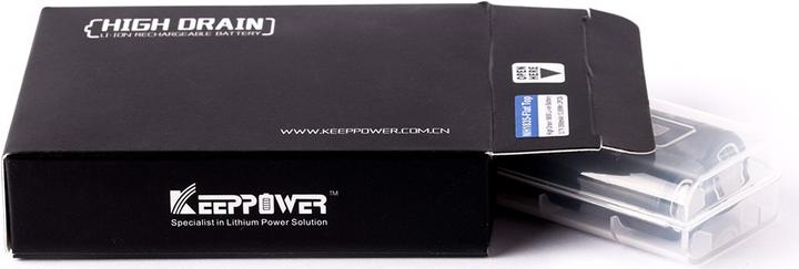 Produktbild Keeppower Akku IMR18650 (3500 mAh, 12.95 Wh)
