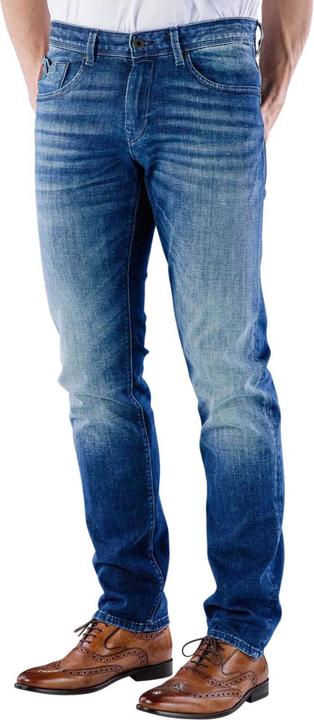 Actual product image Vanguard V7 Rider Jeans new blue electric