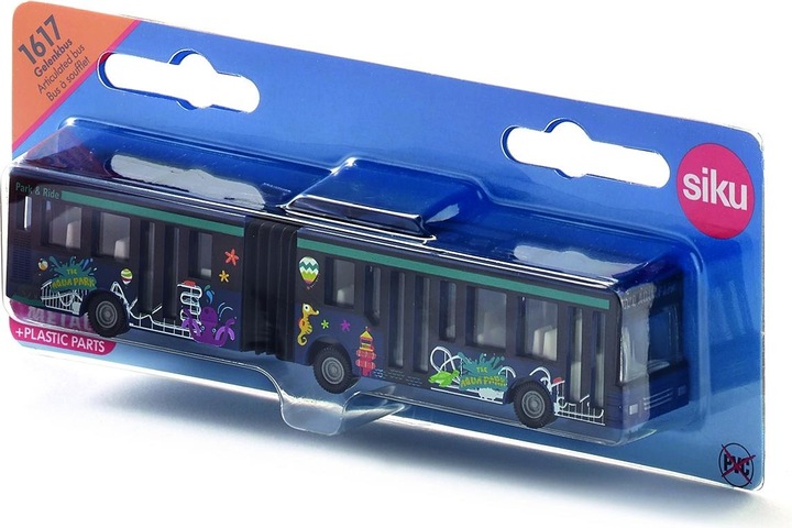 Actual product image Siku Articulated bus