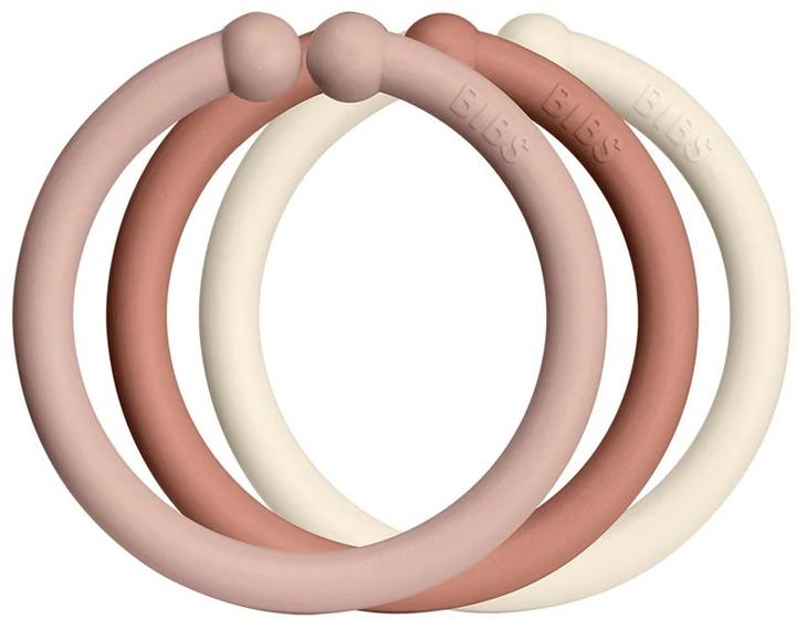 Bibs Boucles, Blush/Woodchuck/Ivory