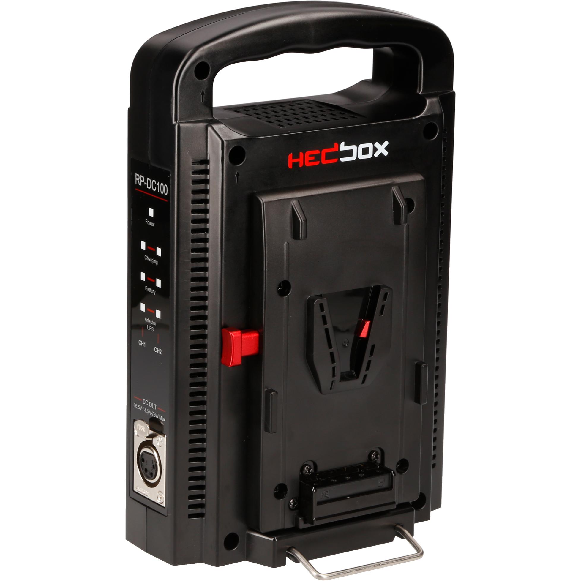 Thumbnail - Hedbox RP-DC100V (Ladegerät), Kamera Stromversorgung, Schwarz