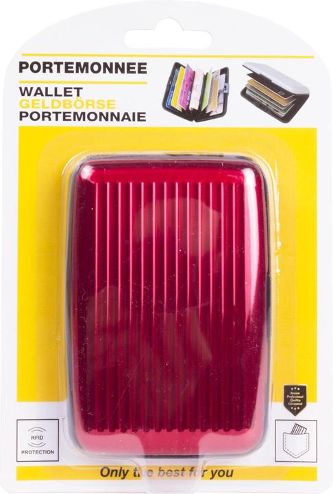 Actual product image Benson Alu wallet mix display