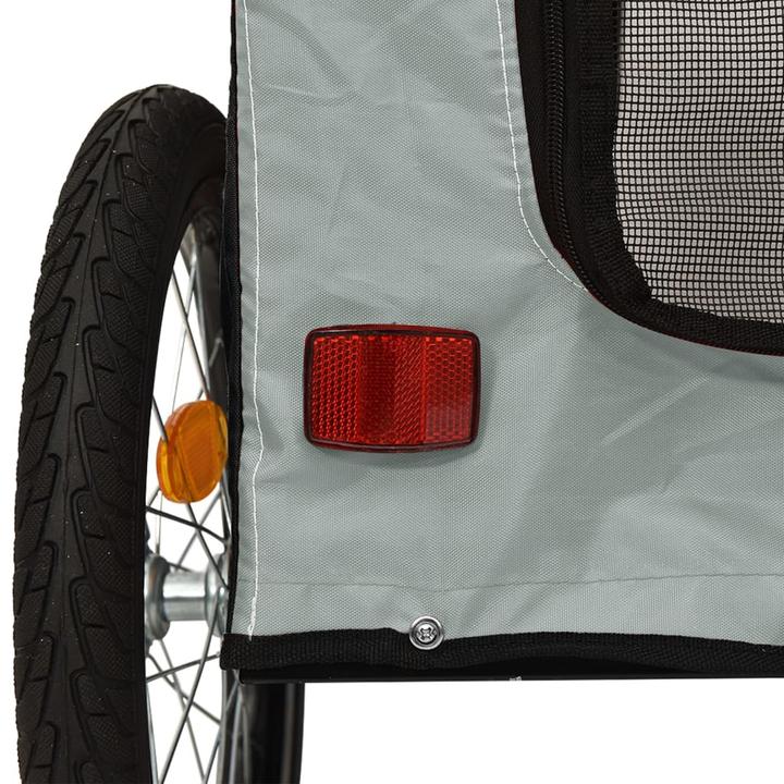 Produktbild vidaXL Fahrradanhänger Hund