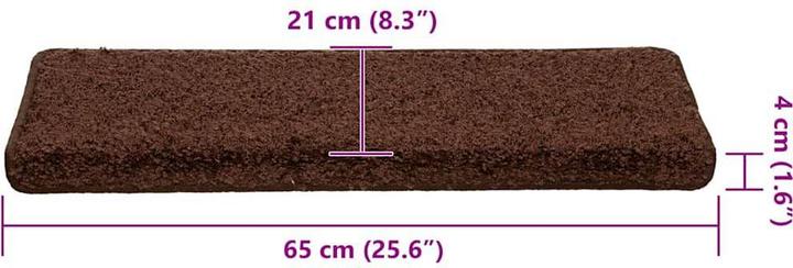Immagine prodotto vidaXL Stufenmatte (65 x 21 cm)