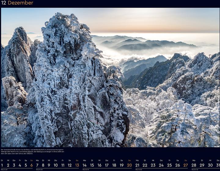 Produktbild Das Naturerbe der Welt - Wandkalender 2026 (60 x 45 cm, Harter Einband, Deutsch)