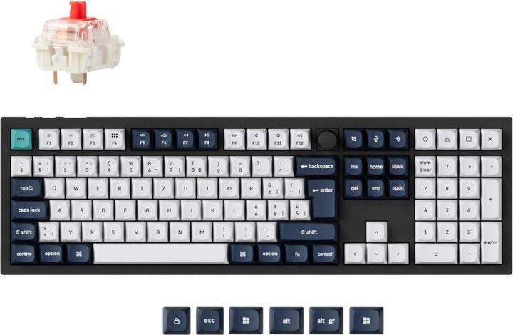 Produktbild Keychron Q6 Max (CH, Kabelgebunden, Kabellos)