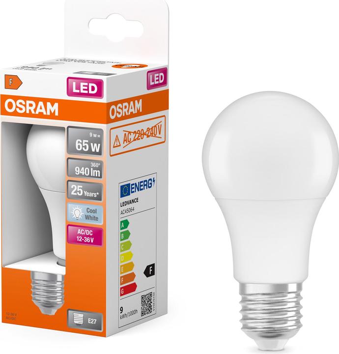 Actual product image Osram Led Star Classic A For Low Voltage (E27, 940 lm, 1 x)