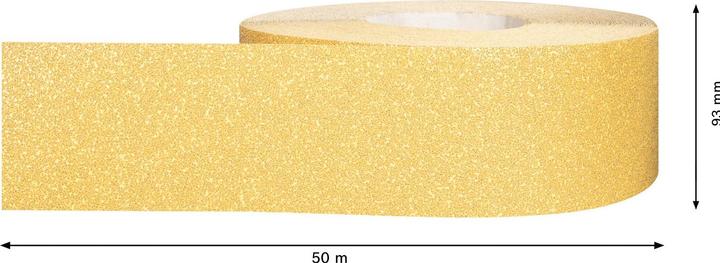 Produktbild Bosch Professional Zubehör EXPERT C470 Schleifpapierrolle zum Handschleifen, 93 mm x 50 m, G 40 (40)
