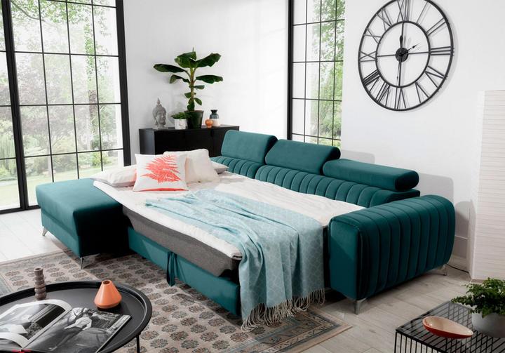 Actual product image ELTAP Grayson (Corner sofa, 3-seater, Sofa bed)