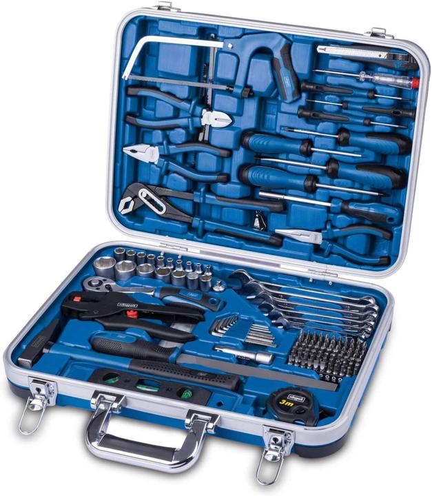 Actual product image Scheppach 173-teiliges Werkzeugkoffer-Set TB173 für Haushalt und Werkstatt (173 pieces)