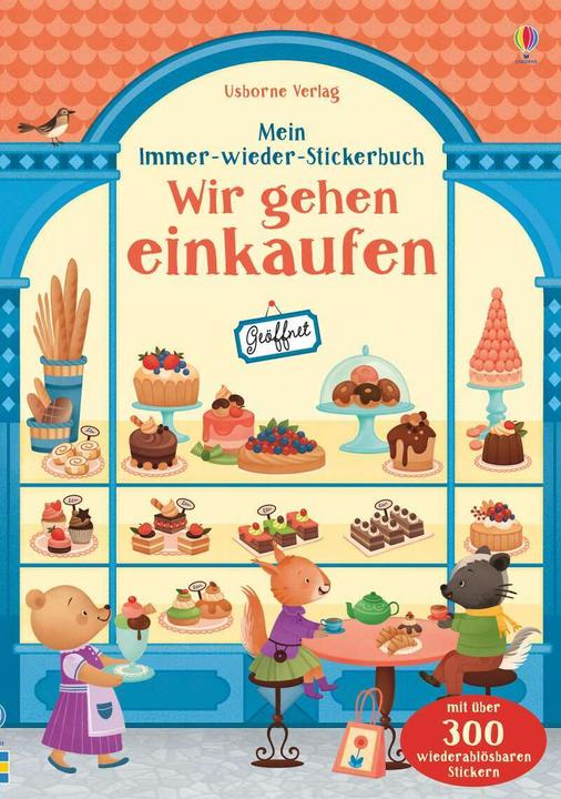 My always again sticker book: We go shopping