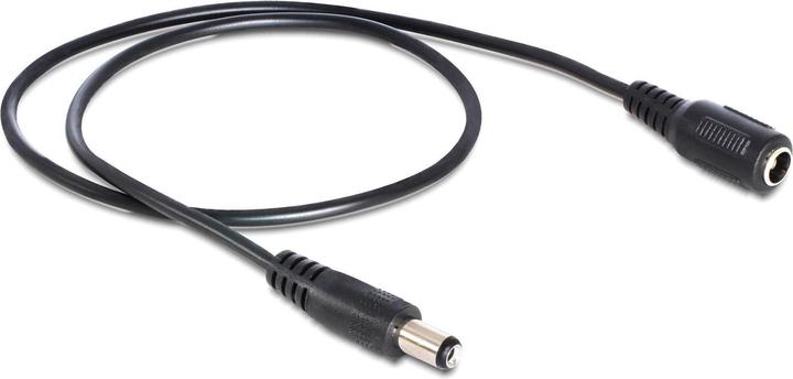 Produktbild Delock 5.5/2.1 DC Stromkabel Verlängerung, 50cm (0.50 m)