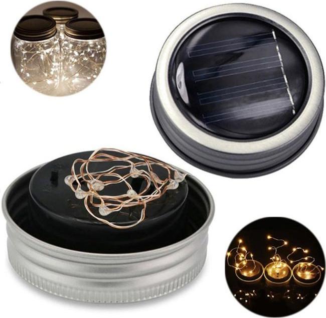 Produktbild MU Classic Solarglas mit Lichterkette