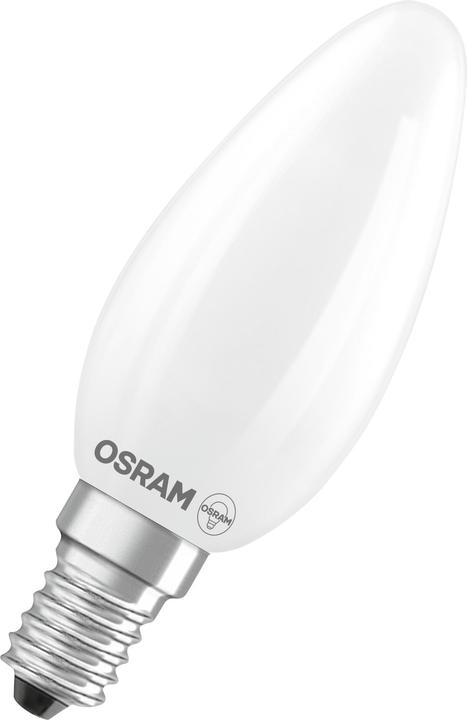 Immagine prodotto Osram LED Leuchtmittel LED Retrofit CLASSIC B 3.4W 827 Frosted E14 Warm weiss 4099854469053 (E14, 470 lm, 2x)