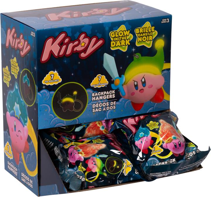 Actual product image Just Toys Kirby Porte Cles Mystere Presentoir De 16pcs