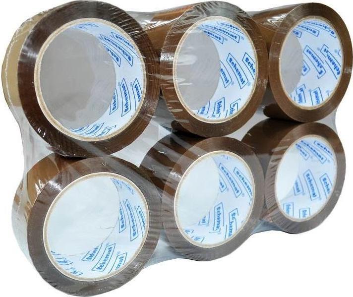 Actual product image Schemat Klebeband 48mmx91,4m braun (6Stk) (48 mm)