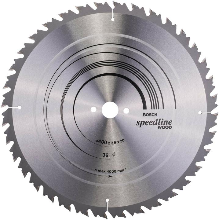 Actual product image Bosch Professional Zubehör PRO Wood circular saw blade, 400 x 3.5 x 30 mm