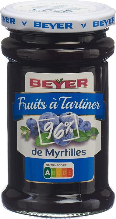 Image du produit Beyer Pâte à tartiner aux myrtilles (427 g)