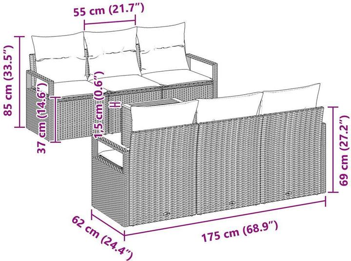 Produktbild vidaXL Isabella