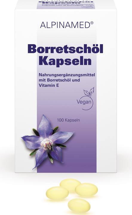 Produktbild Alpinamed Borretschöl (100 Stück, Kapseln, 90 g)