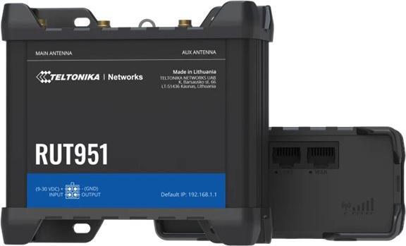 Actual product image Teltonika NETWORKS RUT951 DUAL SIM 4G/LTE/3G/2G WiFi router