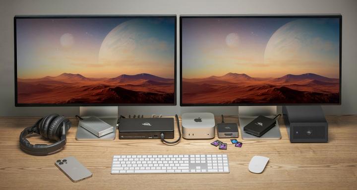 Actual product image OWC Thunderbolt 5 Dual 10GbE Network Dock 11-Port Connectivi (Thunderbolt, 11 ports)