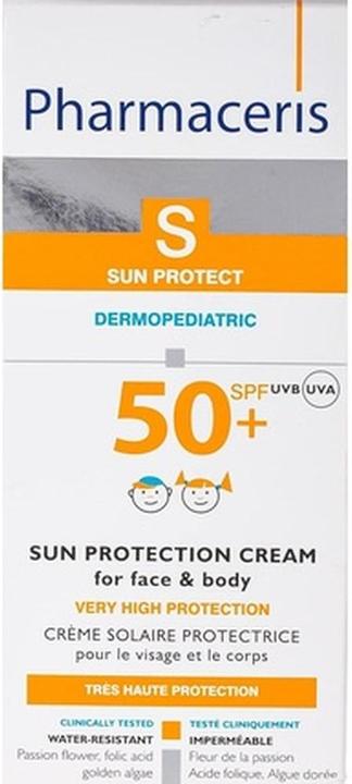 Immagine prodotto Pharmaceris S Crema solare protettiva per bambini SPF50+ oltre i 6 mesi 125 ml (Crema solare, SPF 50, 125 ml)