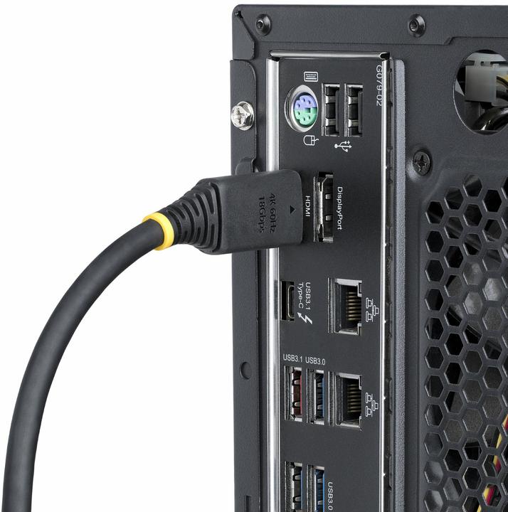 Produktbild StarTech HDMI Cable - Gripping Gripping Connectors/4k 60hz/Hdr1 (0.50 m)