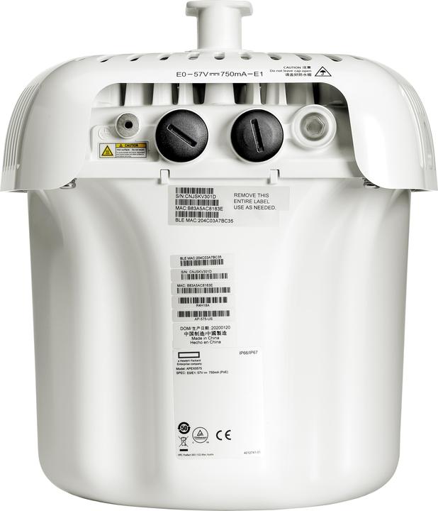 Actual product image HPE E Aruba AP-575EX Access Point, RW, 802.11ax, Dual :2/4x4:4 Radio, Internal Omni Antenna, Outdoo (4800 Mbit/s)