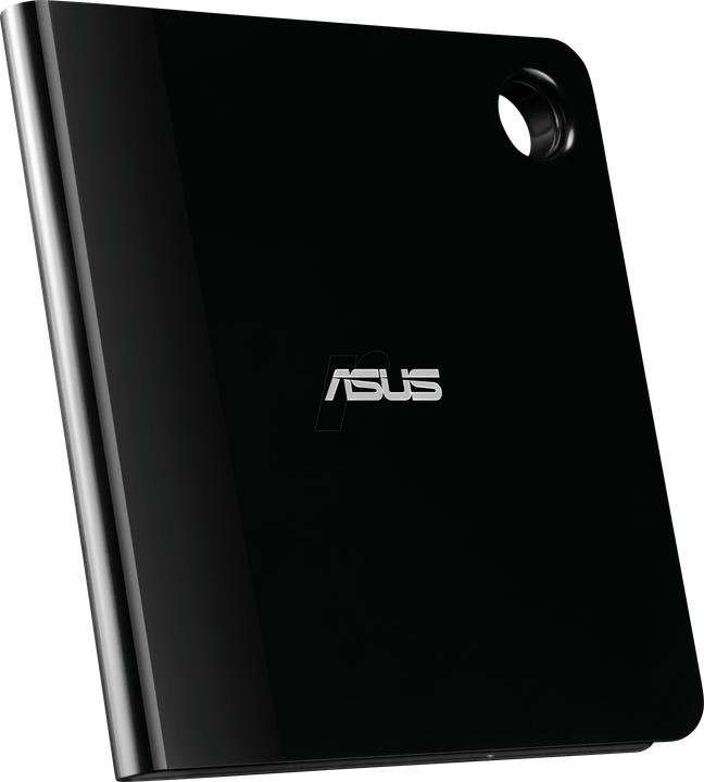 Actual product image ASUS SBW-06D5H-U BLACK USB3.1 (Blu-ray burner, Blu-ray drive, CD burner, CD drive, DVD drive, DVD writer)