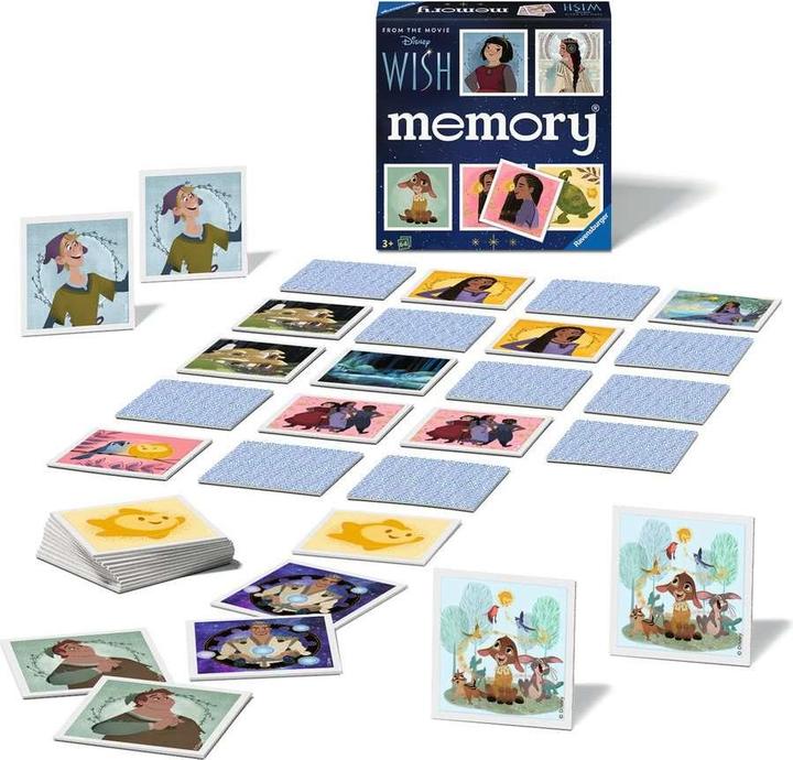 Actual product image Ravensburger memory® Disney Wish - 22595 - The classic memory game for the whole family aged 3+ (German)