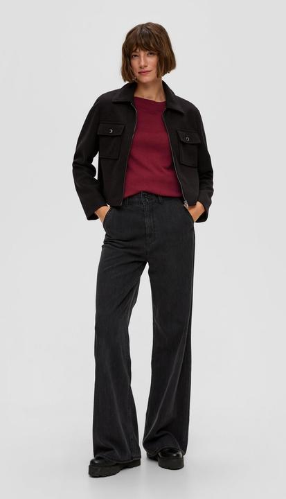 Actual product image s.Oliver Strickpullover Feinstrickpullover mit U-Boot-Ausschnitt (46)