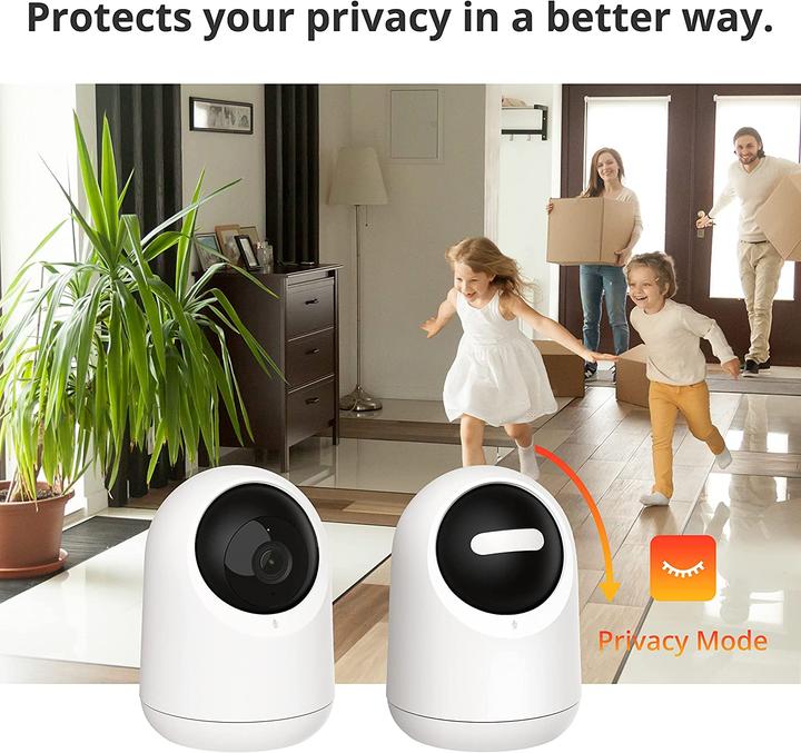 Actual product image SwitchBot Pan/Tilt Cam Plus 3K (2304 x 1296 Pixels)