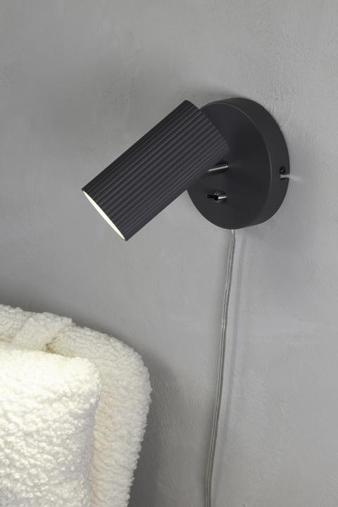 Immagine prodotto Markslöjd COSTILLA Wall 1L Dark Grey/Satin Nickel