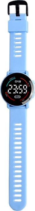 Produktbild Cbx M6 Sport LED-Digitaluhr mit Silikonarmband 12-Stunden-Anzeige Hellblau (40 mm)